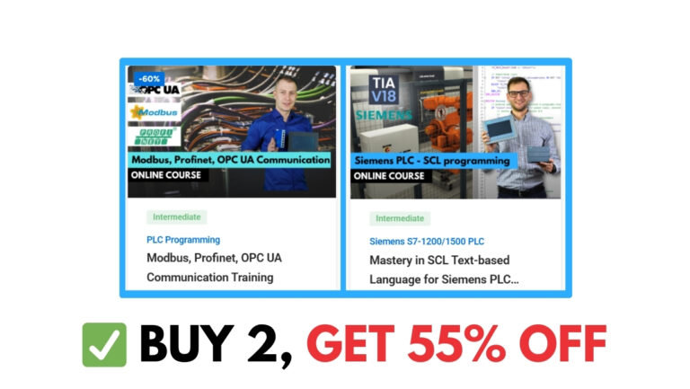 Learn Modbus, Profinet, OPC UA and SCL Text-based Programming Language