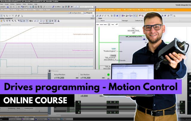 Servo Drives and VFD Motion Programming for PLCs Training